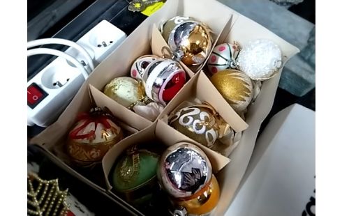 DECORATION DE NOEL LOT MIXTE