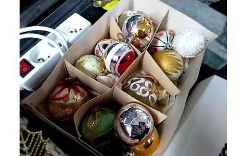 DECORATION DE NOEL LOT MIXTE