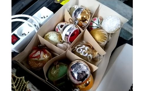 DECORATION DE NOEL LOT MIXTE