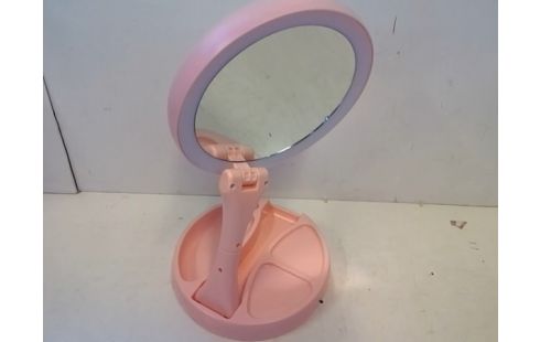 BOITE A BIJOUX AVEC MIROIR ROSE