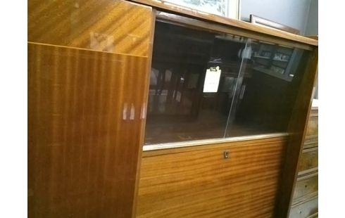 SECRETAIRE VINTAGE ANNEES 60 +CLES