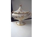 MILIEUD DE TABLE  JARDINIERE WIT/GOUD