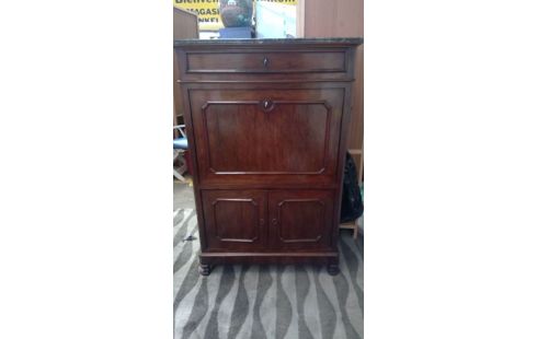 SECRETAIRE CHARLES X  ACAJOU CITRONNIER