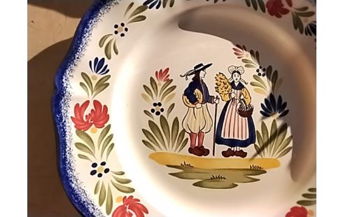 ASSIETTE DECO FAÏENCE