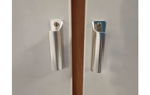 ARMOIRE A SUSPENDRE 2 PORTES BLANCHES