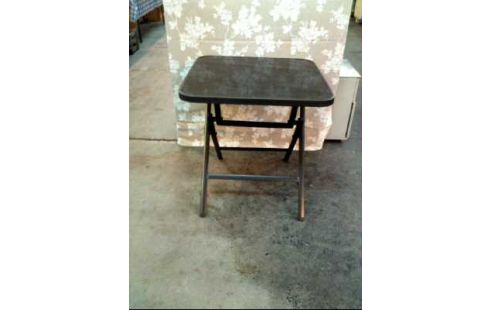 GARTENTISCH METALL SCHWARZ KLAPPBAR