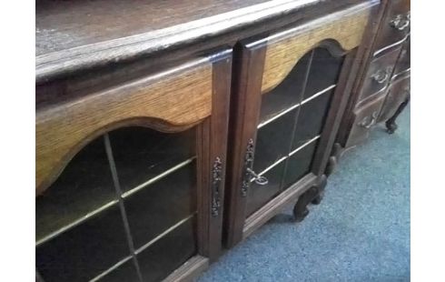 MEUBLE BAS 2P VITREES