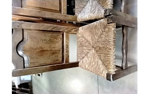 LOT DE 4 CHAISES BOIS ST ANCIEN
