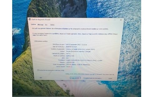 ORDINATEUR DELL AVEC ECRAN
