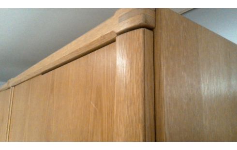 KLEERKAST 5 DEUREN BEUK LOOK