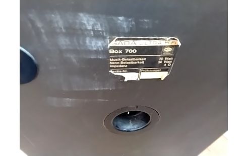 PAIRE DE Haut parleur saba