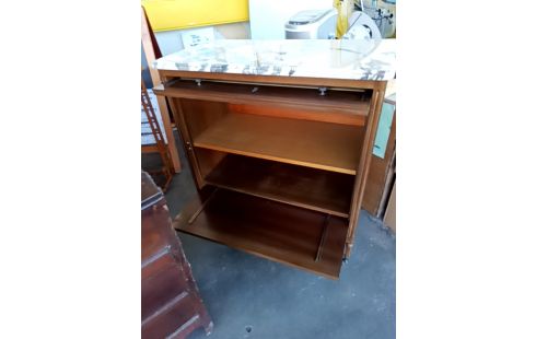 MEUBLE BAR DESSUS MARBRE