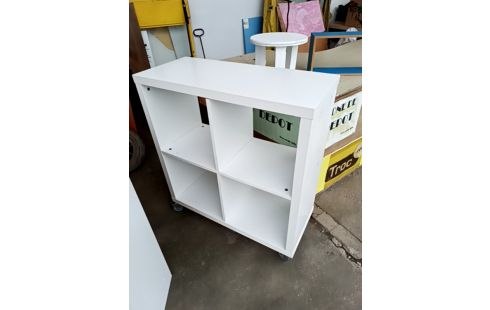 MEUBLE DE RANGEMENT A ROULETTES 4 BLOCS