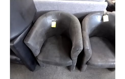 FAUTEUIL CABRIOLET NOIR