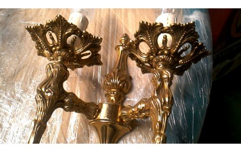 MUURLAMP DUBBEL KOPER