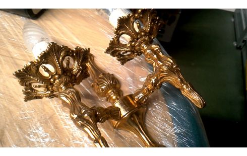 MUURLAMP DUBBEL KOPER