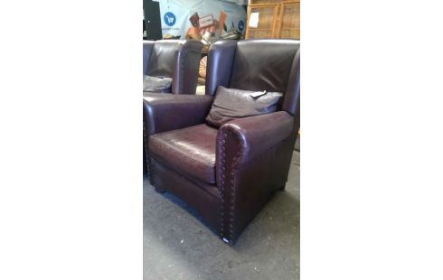 FAUTEUIL CUIR