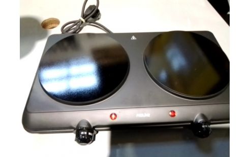 PLAQUE ELECTRIQUE 2 FEUX PROLINE