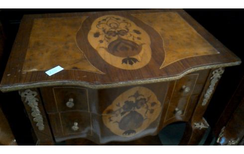 NÄHSCHRÄNKCHEN, , INTARSIE LADEN KUPFER