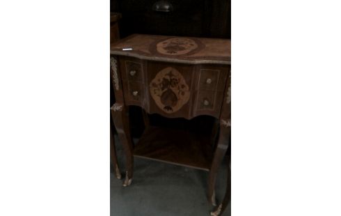 NÄHSCHRÄNKCHEN, , INTARSIE LADEN KUPFER