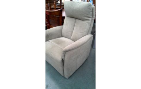 SILLÓN RELAX ELÉCTRICO VERDE TEJIDO