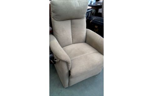 SILLÓN RELAX ELÉCTRICO VERDE TEJIDO