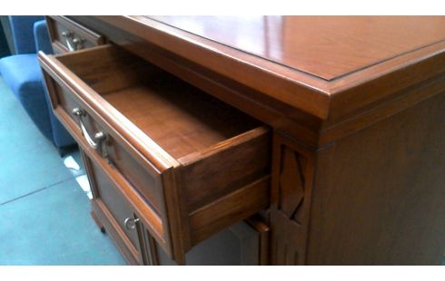 CÓMODA CEREZO SILVESTRE 2 PUERTAS / 2 CAJONES