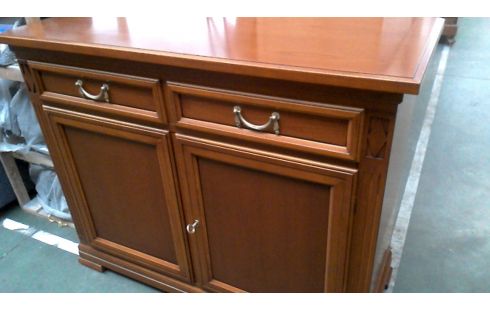 CÓMODA CEREZO SILVESTRE 2 PUERTAS / 2 CAJONES