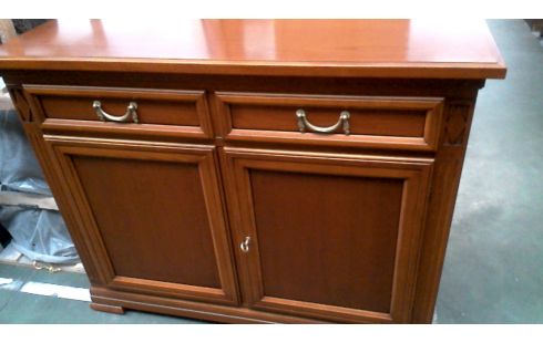 CÓMODA CEREZO SILVESTRE 2 PUERTAS / 2 CAJONES