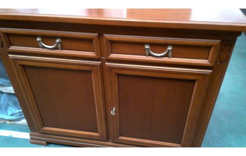 CÓMODA CEREZO SILVESTRE 2 PUERTAS / 2 CAJONES