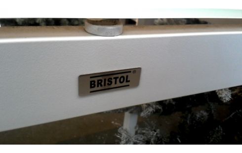 GARTENTISCH KLEINER WEISS ALUMINIUM EIS