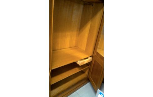 KLEERKAST KERSELAAR 4 DEUREN HOUT