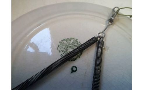 ASSIETTE DECO VILLEROY & BOSCH FLEUR BLEUE