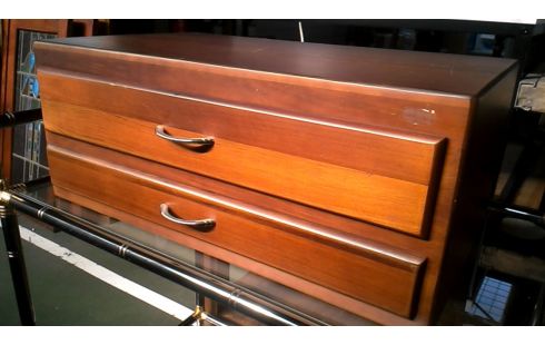 KOFFER BESTEKKOFFER LEEG HOUT 2 LADEN