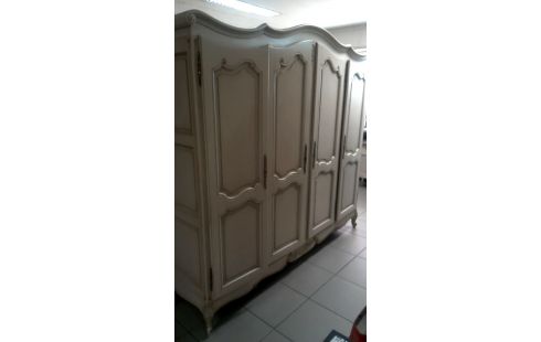 KLEIDERSCHRANK 1 STIL LUDWIG XVI NATURFARBEN, , POLYCHROM 4 TÜREN