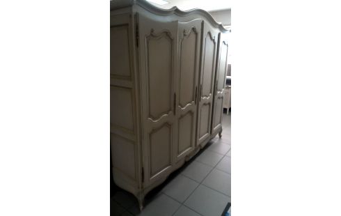 KLEIDERSCHRANK 1 STIL LUDWIG XVI NATURFARBEN, , POLYCHROM 4 TÜREN