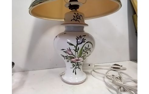 LAMPE A POSER MOTIF FLEURS