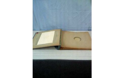 SCHALLPLATTENORDNER ÄGYPTISCH VINTAGE