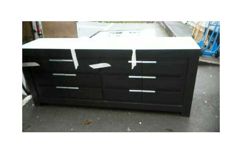 WOHNZIMMERSCHRANK SCHWARZ