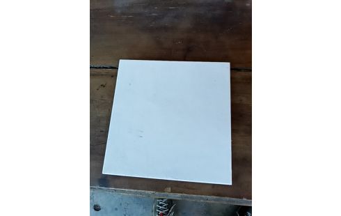 CARRELAGE 20X20 BLANC  EN VIRON 58 PIECES