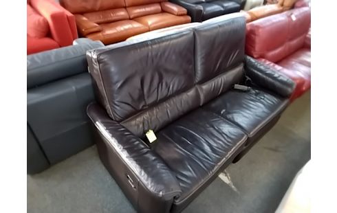 CANAPE EN CUIR + FAUTEUIL ÉLECTRIQUE