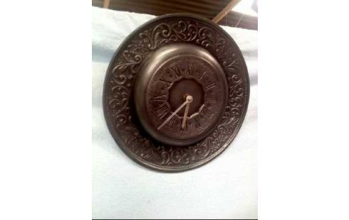 WANDUHR ZINN RÖMISCHE ZIFFERN RUND