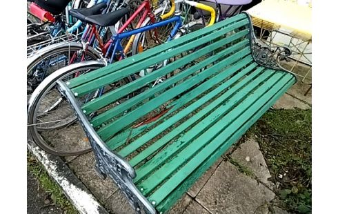 BANC EXTERIEUR VERT