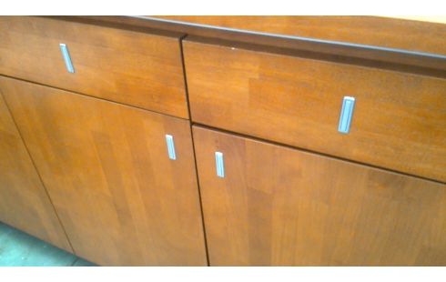 APARADOR BAJO MACIZO, , MADERA 4 PUERTAS 2 CAJONES