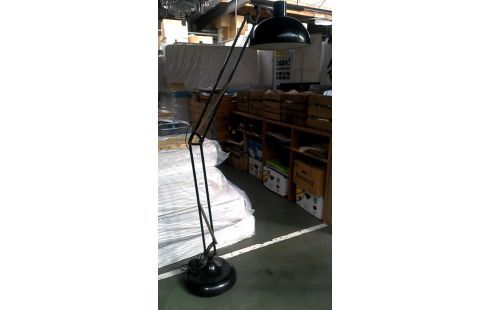 LAMP STAAND ZWART GROOT VINTAGE