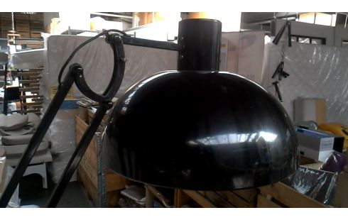 LAMP STAAND ZWART GROOT VINTAGE