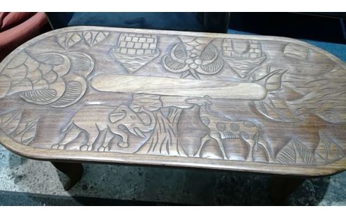 TABLE BASSE AFRICAINE