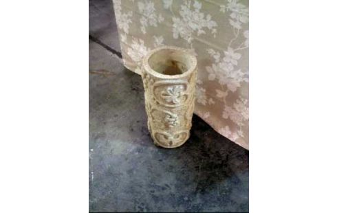 BODENVASE HELL ANTIK-STIL STEIN VERZ.