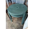 TABLE DE JARDIN RONDE GROSFILEX