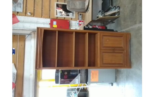 COLONNE BIBLIOTHÈQUE 2 PORTES EN L'ÉTAT